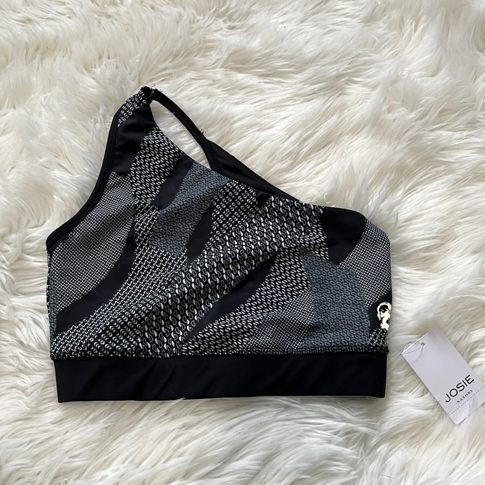 Natori Solstice Asymmetrical Cropped Top